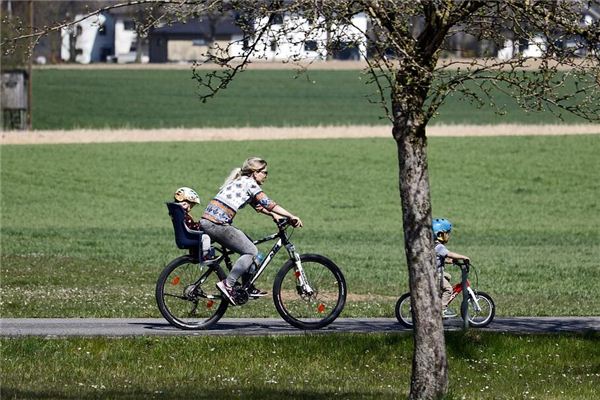 梦见骑自行车带着孩子和老公