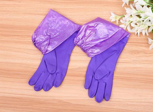 梦见紫色手套
